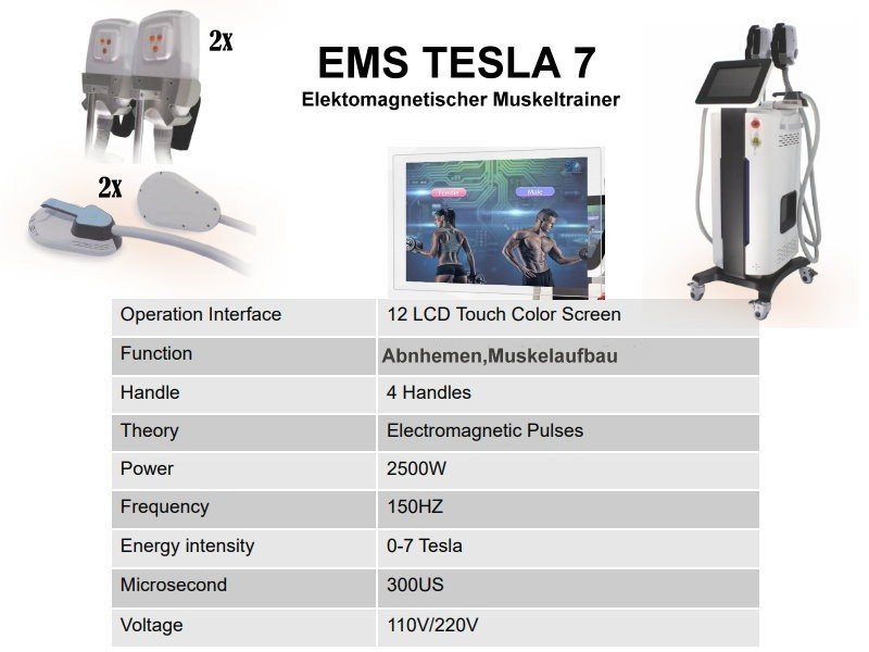 EMS Elektromagnetischer Muskeltrainer - Körperformer - Afbeelding 4
