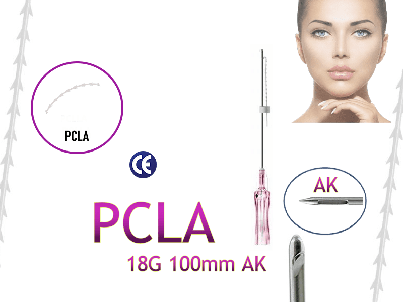 PCLA Fäden Doppelherz gepresst,Extra Stark,18G x 100mm x 150mm ,L-Typ
