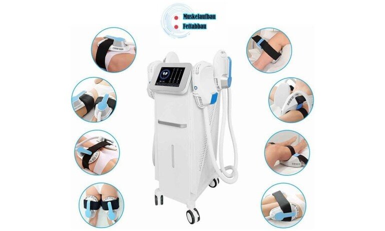 EMS Tesla muscle trainer,electro-magnetic body shaper