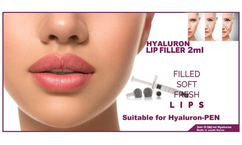 LIPS & Nasolabial Filer 2ml Hyaluron Filer Lippenaufbau