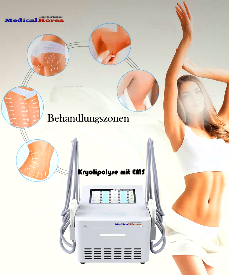 Cryolipolysis dispositivo con EMS