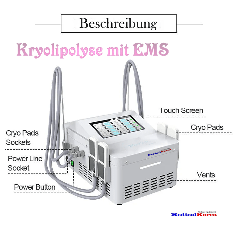 Kryolipolyse Gerät mit EMS - Imagen 3