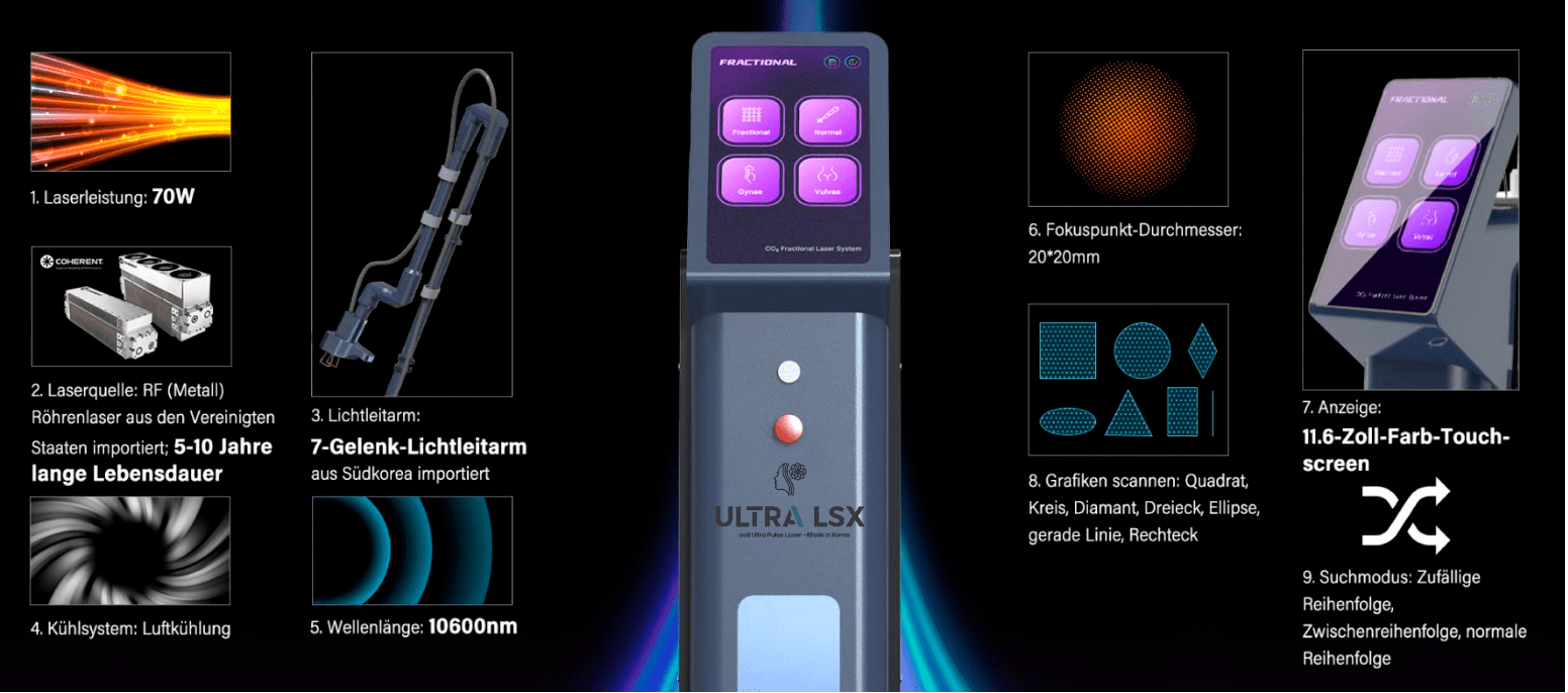 CO2 UltraPulse Laser 70W - Imagen 7