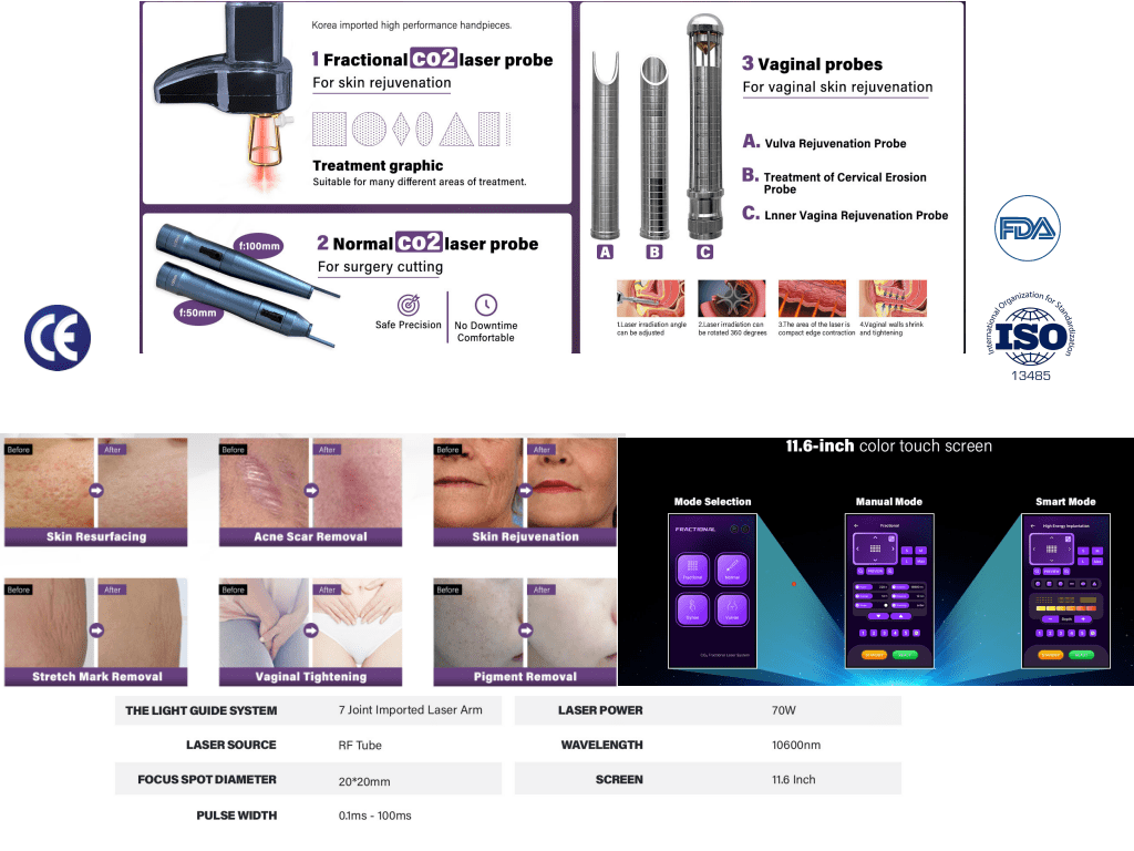 CO2 UltraPulse Laser 70W - Imagen 2
