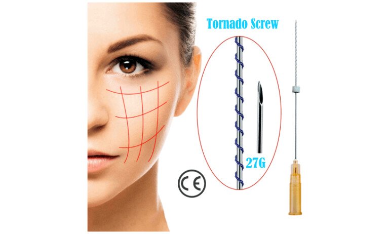 Tornado Screw 27G 38mm/60mm Spitz