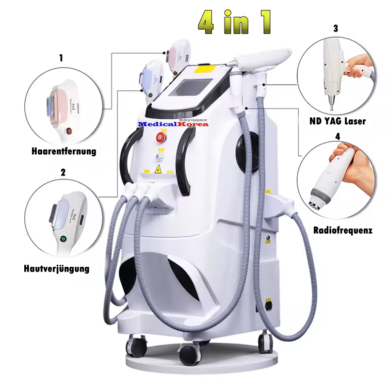 Laser 4in1 IPL Yag RF