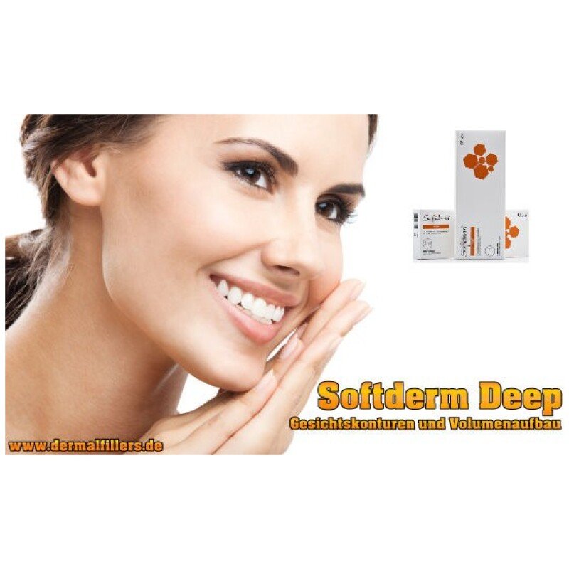 Softderm DIEP 2ml , rimpel vuller,de diepte van rimpels,contouren,volume