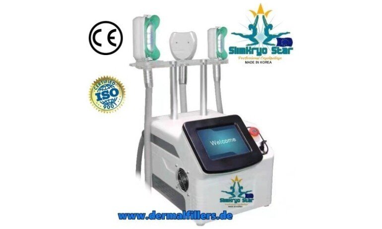 Cryolipolysis Appareil High-Tech Pro,3 x pièces à Main,incl.Double Menton Essai