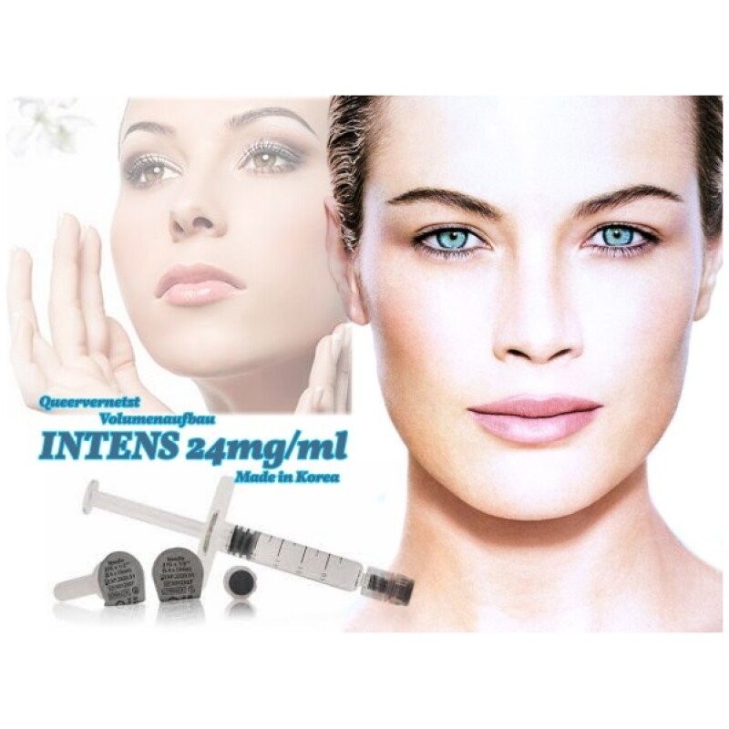 INTENSA 2ml de ácido hialurónico, auto-construcción, el volumen de los labios, el contorno de la