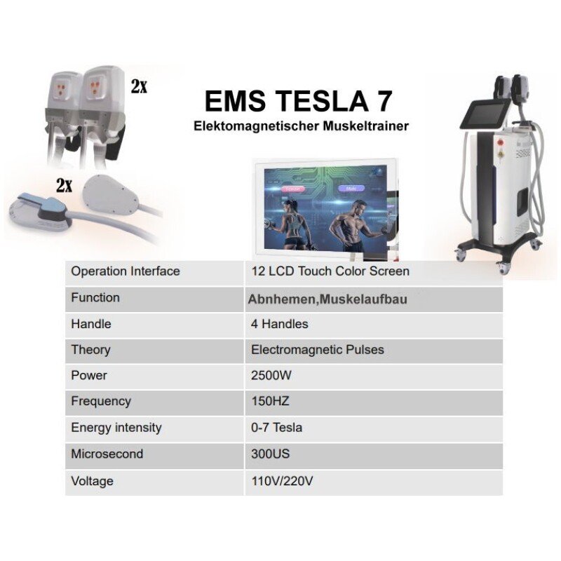 EMS Elektromagnetischer Muskeltrainer - Körperformer - Afbeelding 4