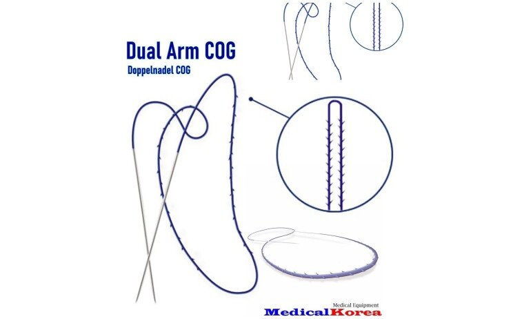 PDO Double Bras COG, 21G 420mm,W-Type de Souche