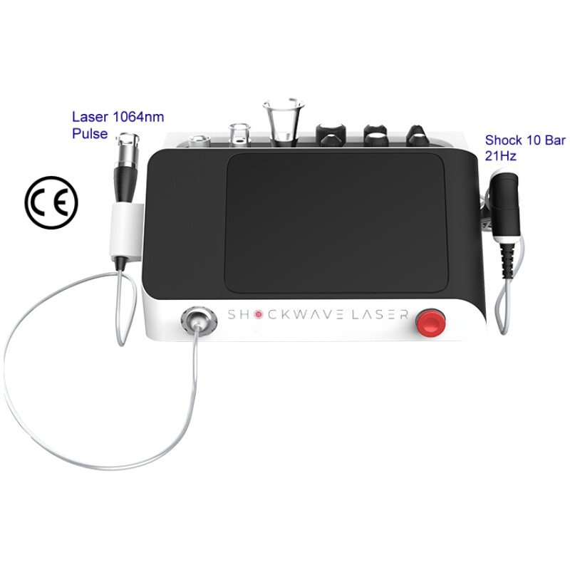 Stosswellengerät mit 1064nm Laser 2in1