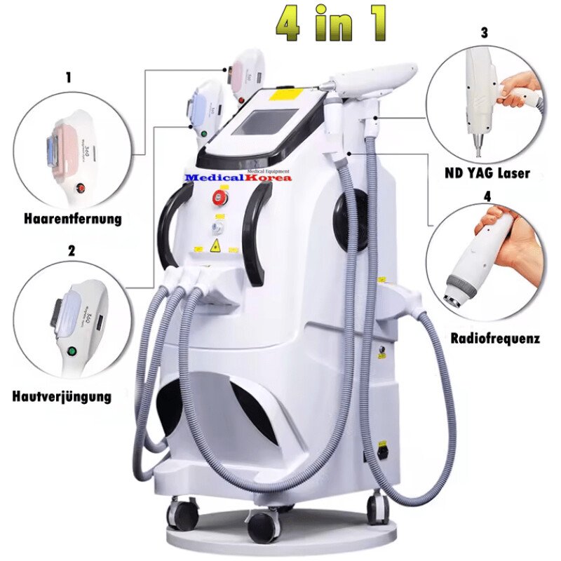 Laser 4in1 IPL Yag RF